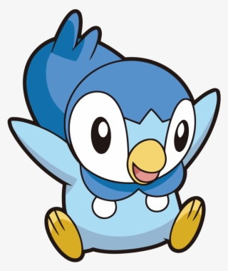 393piplup Dp Anime 8 - Piplup Pokemon Kleurplaat #6198595