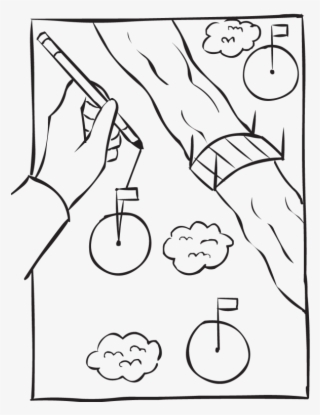 Paper Golf - Line Art #6199846