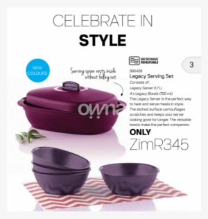 Tupperware Serving Set #620243