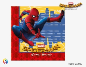 Marvel Spider-man Homecoming - Spiderman 20 Paper Napkins #620346
