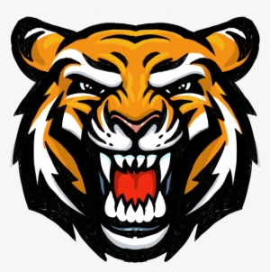 Tiger Face Png Image - Tiger Mascot Logo Png #620742