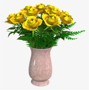 Flowers, Bouquet, Flower Vase, Arrangement, Vase - Flower Vase Png #620873