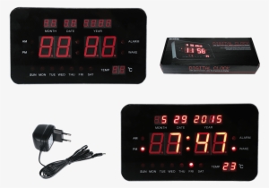Out Of The Blue Plastic Digital Alarm Clock #621027