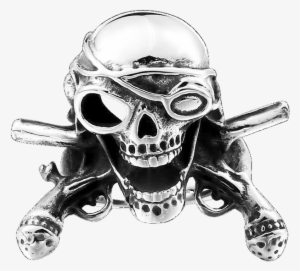 Beier Pirate Skull Ring #621287
