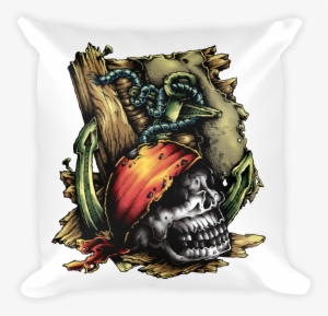 Pirate Skull Pillow - T-shirt #621449