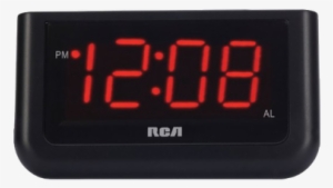 Rca Rcd30 High Quality Alarm Clock With 1.4-inch Red #621450