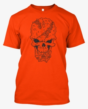 Pirate Skull Halloween T Shirt Hanes Tagless Tee T - Mike Gundy Mullet Shirt #621562