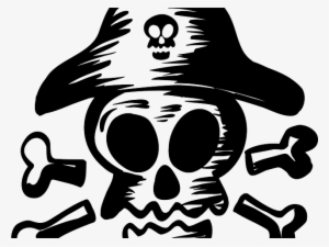 Deadth Clipart Pirate Skull - Stencil De Calaveras De Piratas #621651