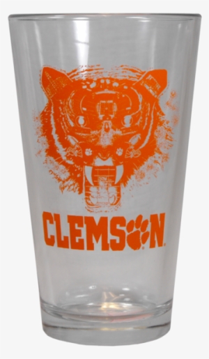 Tiger Face Drink Glass - Dolenjski List #621818