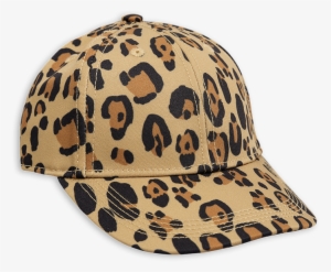 Leopard Cap - Mini Rodini Unisex Huer Og Hatte Beige Basic Leopard #621977