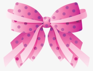 Polka Dot Pink Gift Bow Free Clip Arts Online Fotor - Pink Hair Bows ...