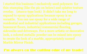 I Started This Business I Exclusively Used Polymers - Safari 5 #622757