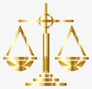 This Free Icons Png Design Of Gold Scales Of Justice #622778