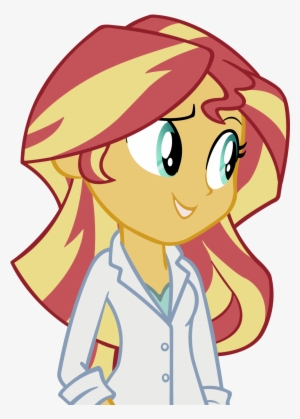 Cool77778, Clothes, Equestria Girls, Friendship Games, - Sunset Shimmer Lab Coat #622911