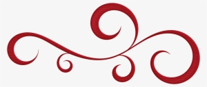 Red Flourish Clipart - Red Flourish Png #623058