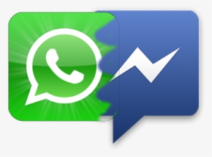Facebook Whatsapp Messenger - Icone Facebook E Whatsapp #623936