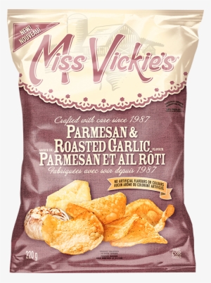 Miss Vickie's® Parmesan & Roasted Garlic Kettle Cooked - Miss Vickie's Sour Cream & Caramelized Onion Potato #624039