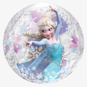 Frozen Elsa & Ana Clear Bubble Balloon Orbz - Frozen Orbz Balloon #624060 Frozen Elsa & Ana Clear Bubble Balloon Orbz - Frozen Orbz Balloon #624060
