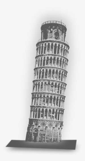 Big Image - Leaning Tower Of Pisa Png #624069