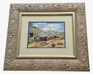 Elmo Ghost Town, Watercolor Painting Works On Paper - St. Elmo #624070