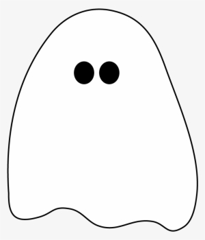28 Collection Of Halloween Ghost Clipart For Kids - Cute Ghost Transparent Background #624091