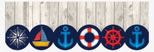 Mobile Gallery - Teacher Created Resources Nautical Big Big Border #624124