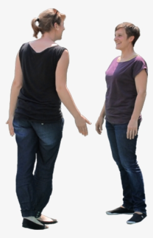 Photoshop, Couples - Pareja De Espalda Png #624127