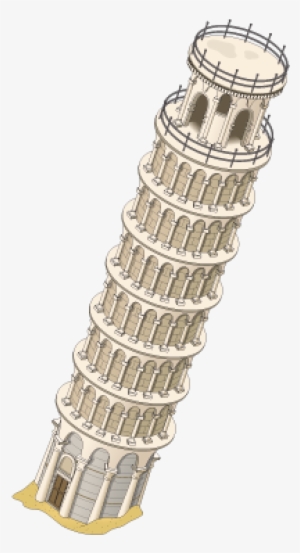 Leaning Tower Of Pisa Png #624271