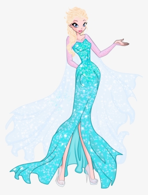 Elsa Rapunzel Anna Olaf Drawing - Elsa #624297