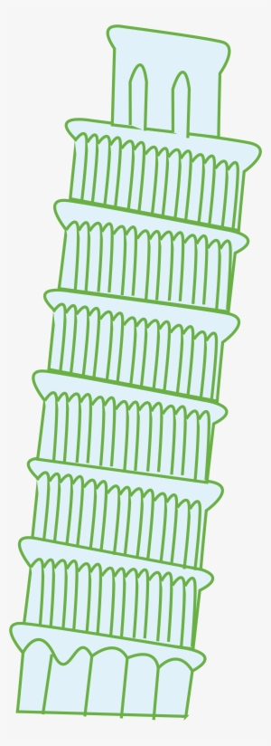 Open - Leaning Tower Of Pisa Svg Commons #624324