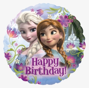 Balloon Anagram Balloonatics Designs - 18" Disney Frozen Birthday Mylar Balloon - Mylar Balloons #624431