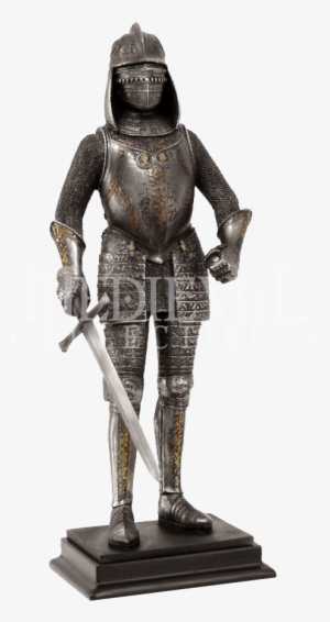 Medieval Knight Free Png Image - Knight Statue #624862
