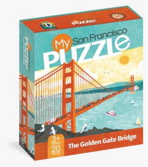 My San Francisco Puzzle - My San Francisco Puzzle: The Golden Gate Bridge: 20 #624988