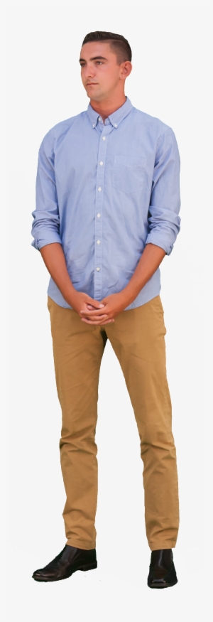 2d Cut Out People Work V - Cut Out People Standing #625035