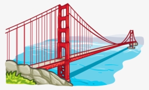 Pin Golden Gate Bridge Clipart - Golden Gate Bridge Png #625098
