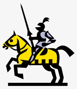 Vector Illustration Of Age Of Chivalry Middle Ages - Don Quijote De La Mancha Png #625274