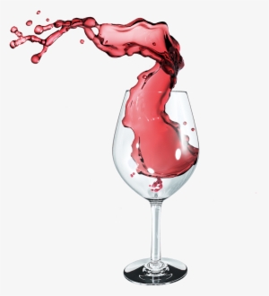 Red Computer File Transprent - Spill A Glass Of Wine #625306