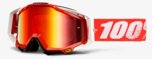Racecraft Red Fire - 100 Goggles Racecraft Red #625423