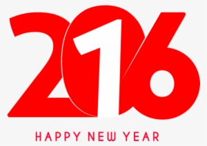 Happy New Year 2016 Text Design - Design #625475
