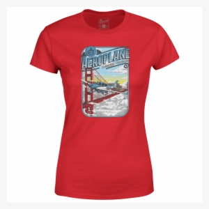 Cirrus Over The Golden Gate Bridge Aeroplane Apparel - Shirt #625498
