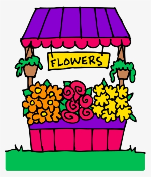 Banner Library Market Seller Free On Dumielauxepices - Flower Shop Clipart #625780