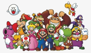 Nintendo Characters Png File - Super Mario #625923