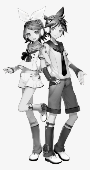 Dark Rin And Len - Kagamine Len V4x Hd #626481