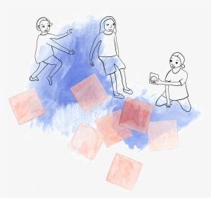 Illustrations For A Leaflet Published By Kehitysvammaliitto - Sketch #626695