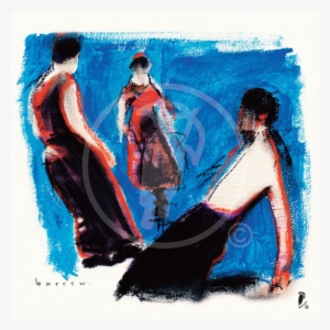 Blue Dancer - Painting #626741