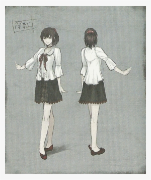 Miku Concept - Fatal Frame Miku And Mafuyu #626829