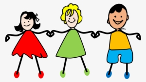 Kids Holding Hands Png Clipart Royalty Free Stock - Children Holding Hands Clipart Transparent #627107