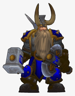 Add Media Report Rss Mountain King - Muradin Model For Warcraft 3 #627858