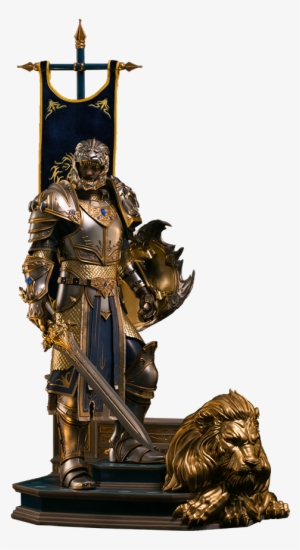 King Llane Statue By Damtoys - Warcraft Statue #628497