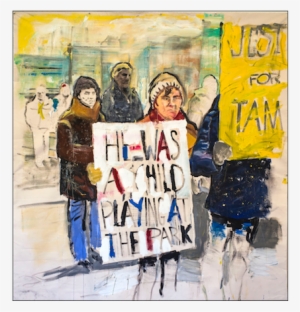 Just Playing In The Park - Painting #629303